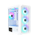 Ant Esports 205 Mini 6F Mid Tower Gaming Cabinet - White Ant Esports 205 Mini 6F Mid Tower Gaming Cabinet - White